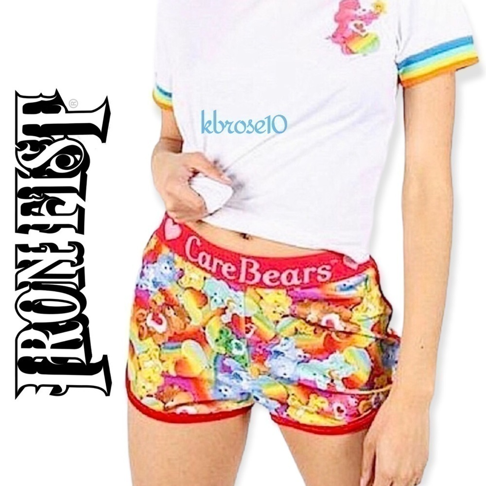 Iron Fist Rainbow Care Bear Halter Tank & Shorts Set NWT Size 2XL - Picture 3 of 14